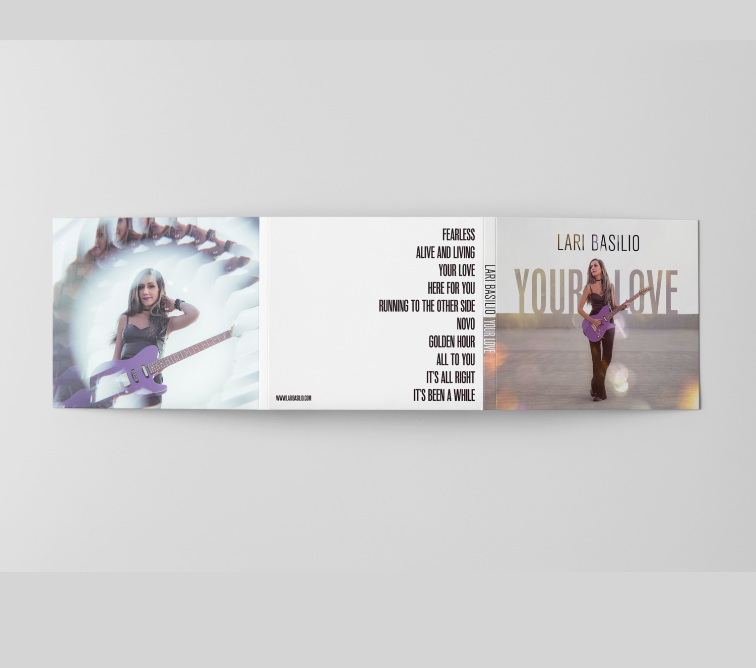 Your Love (CD) — LARI BASILIO - Website